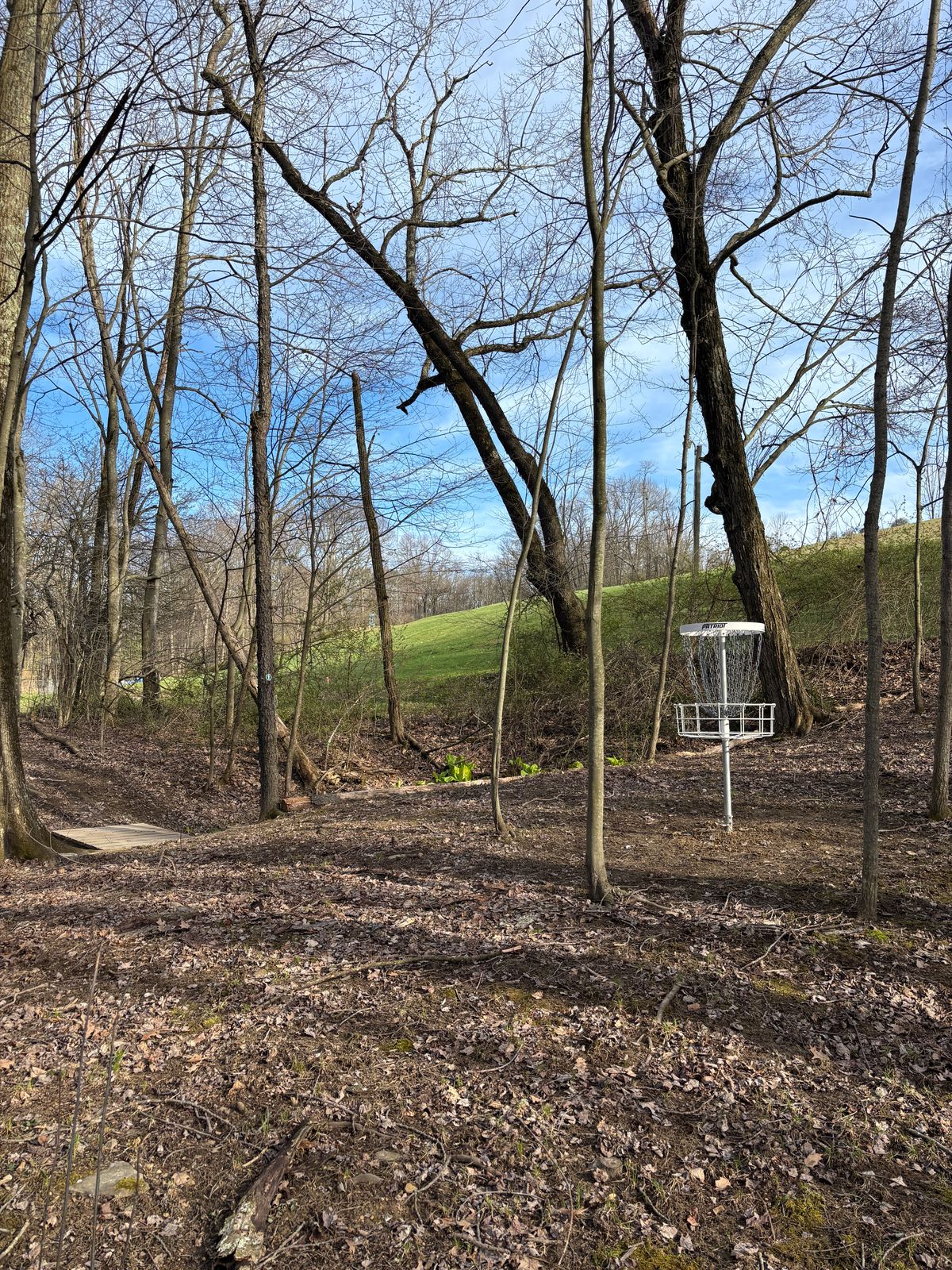 Hole 1 green