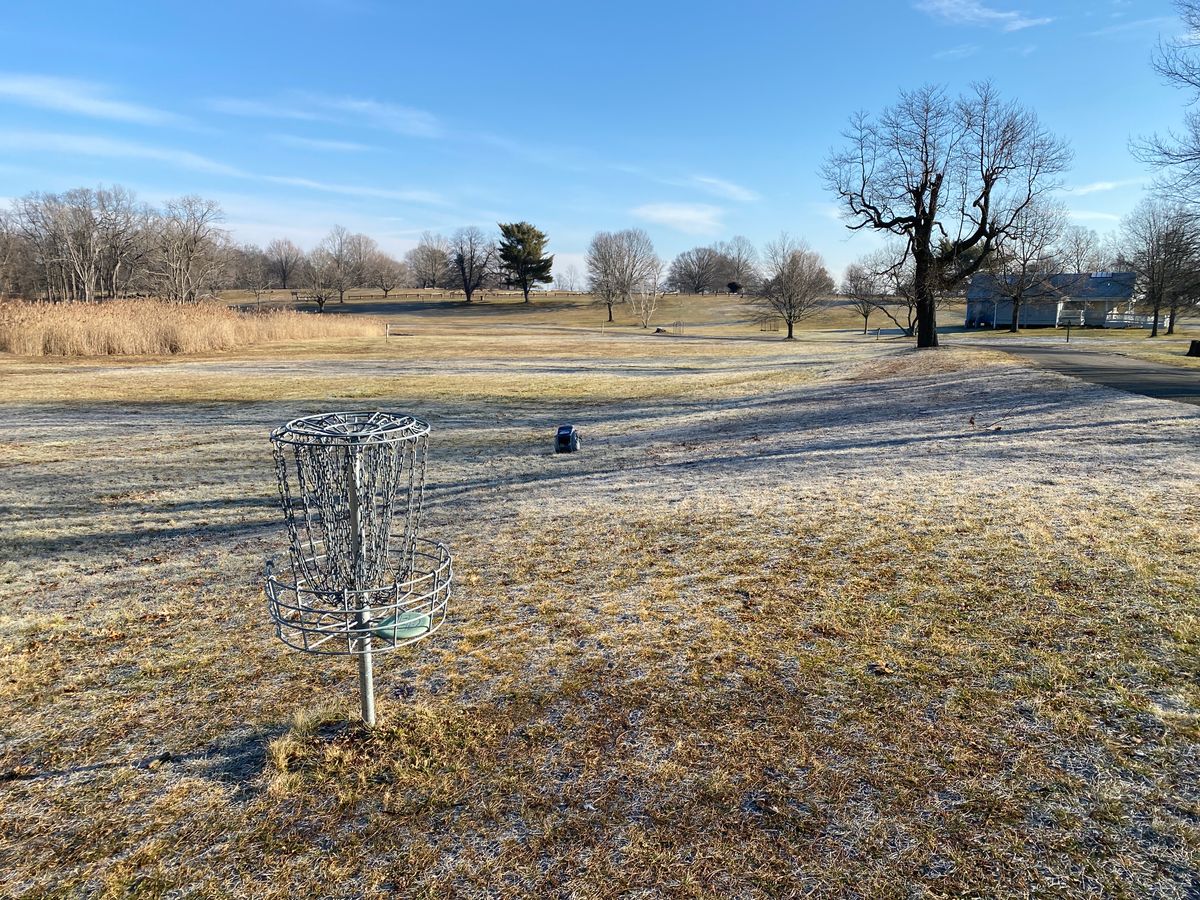 Original #8, unplayable — basket has been removed.
