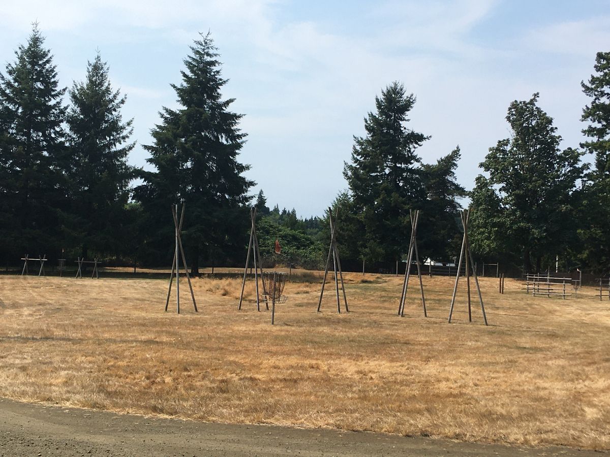 These are the first three unique holes. The rest have new baskets.