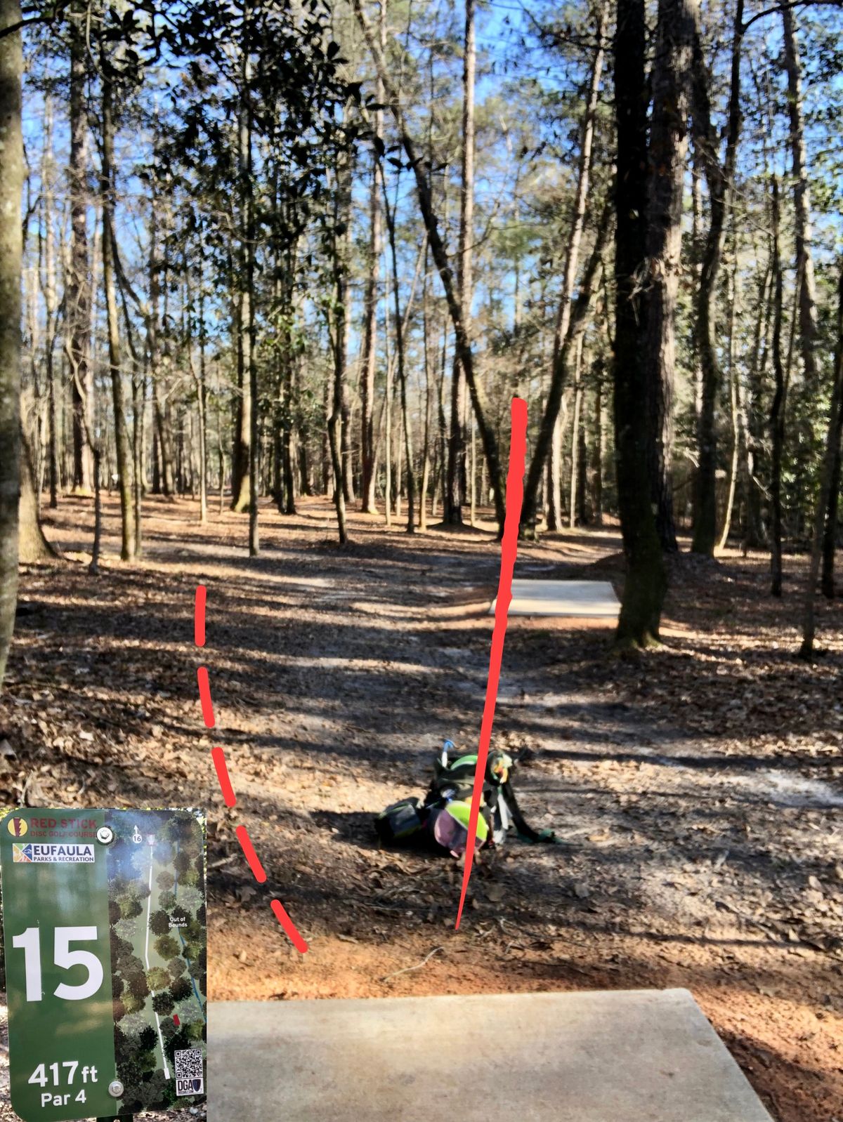 Hole 15 | LONG pad
