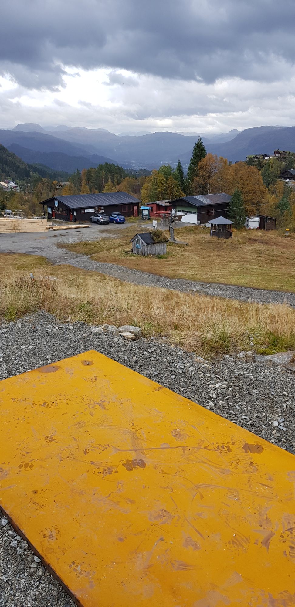 Utsikt fra utkast hull 1
