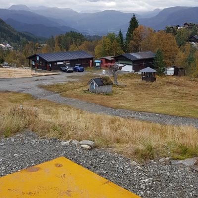 Utsikt fra utkast hull 1
