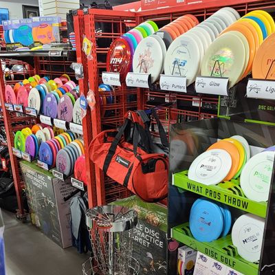 Lots of Prodigy, Innova, and Discraft available.