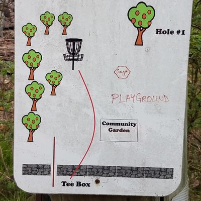 Hole #17 next to this tee