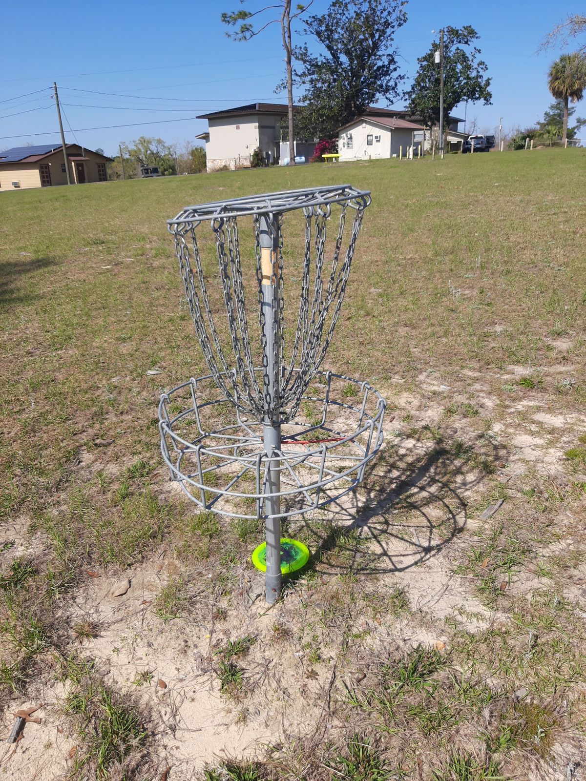 Bent up basket hole 2