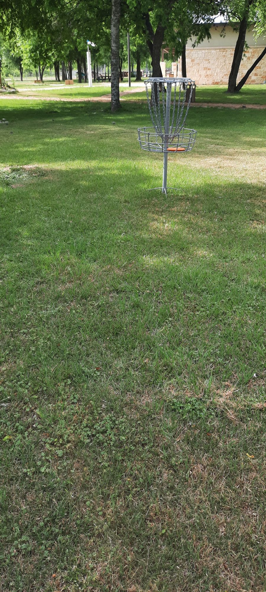 Hole 2 basket
