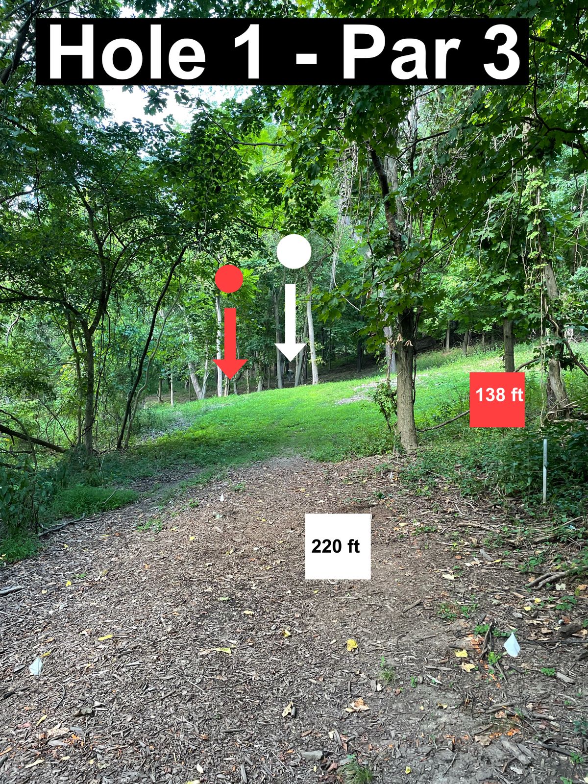 Hole 1 par 3