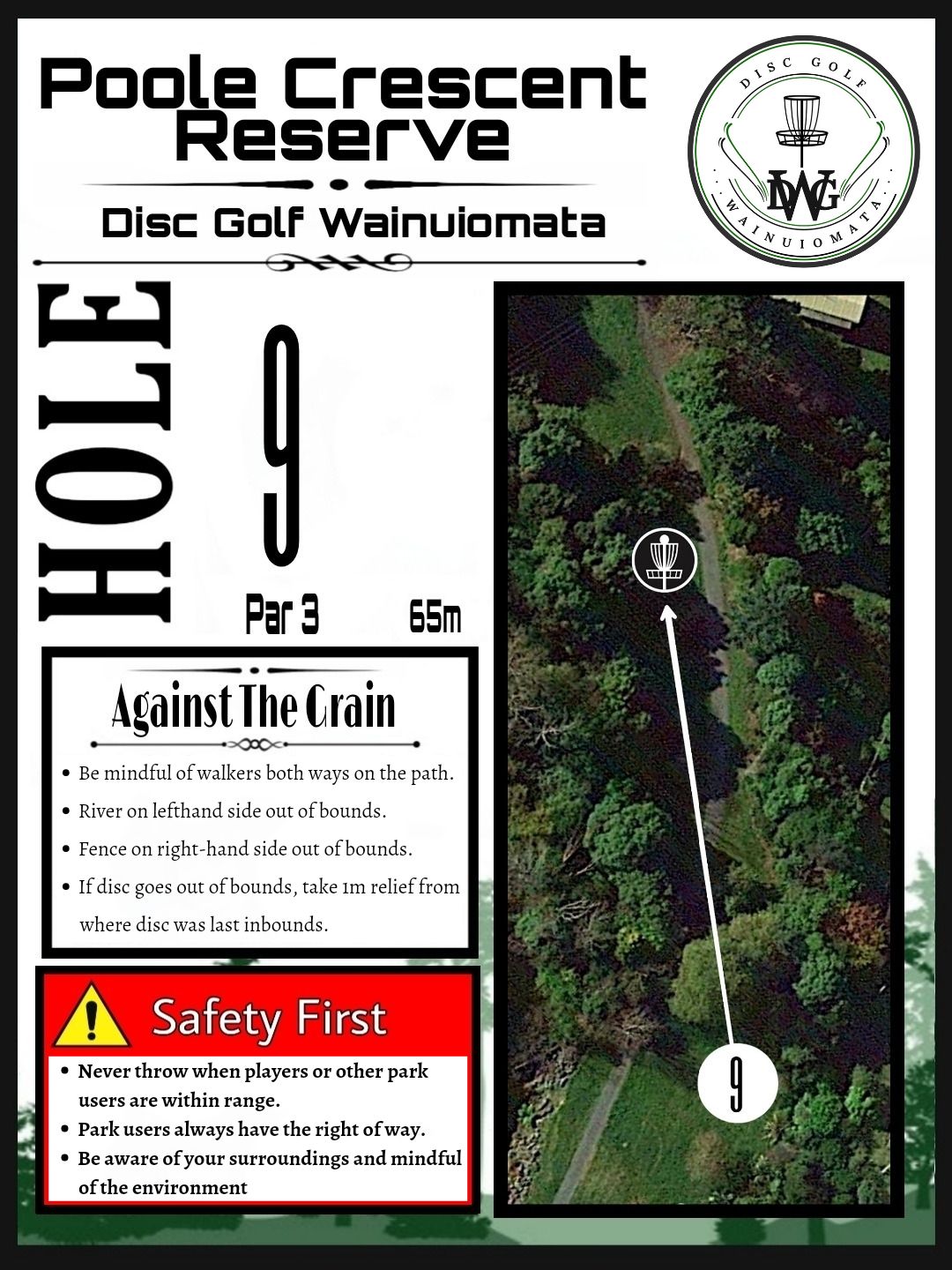 Hole 9 map