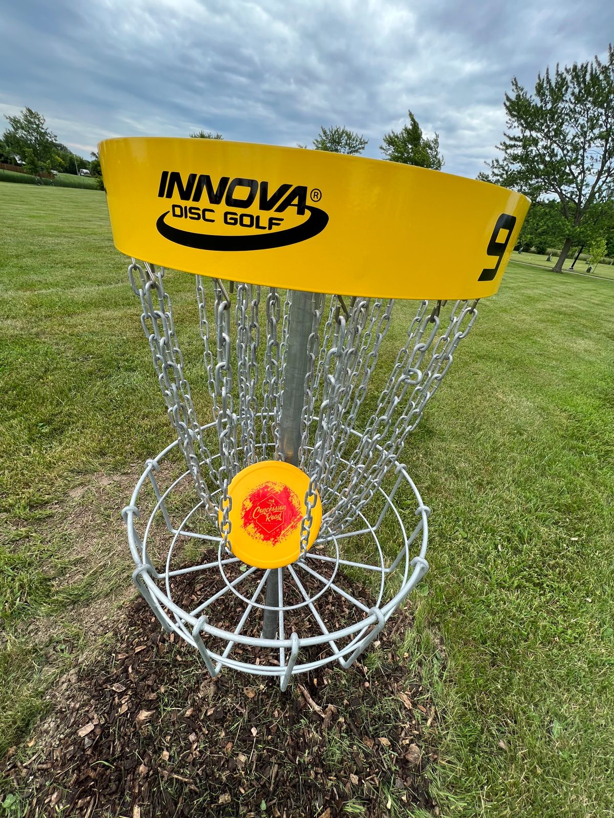 Drop by Concession Brewing next to the park for refreshments and some custom Innova discs.