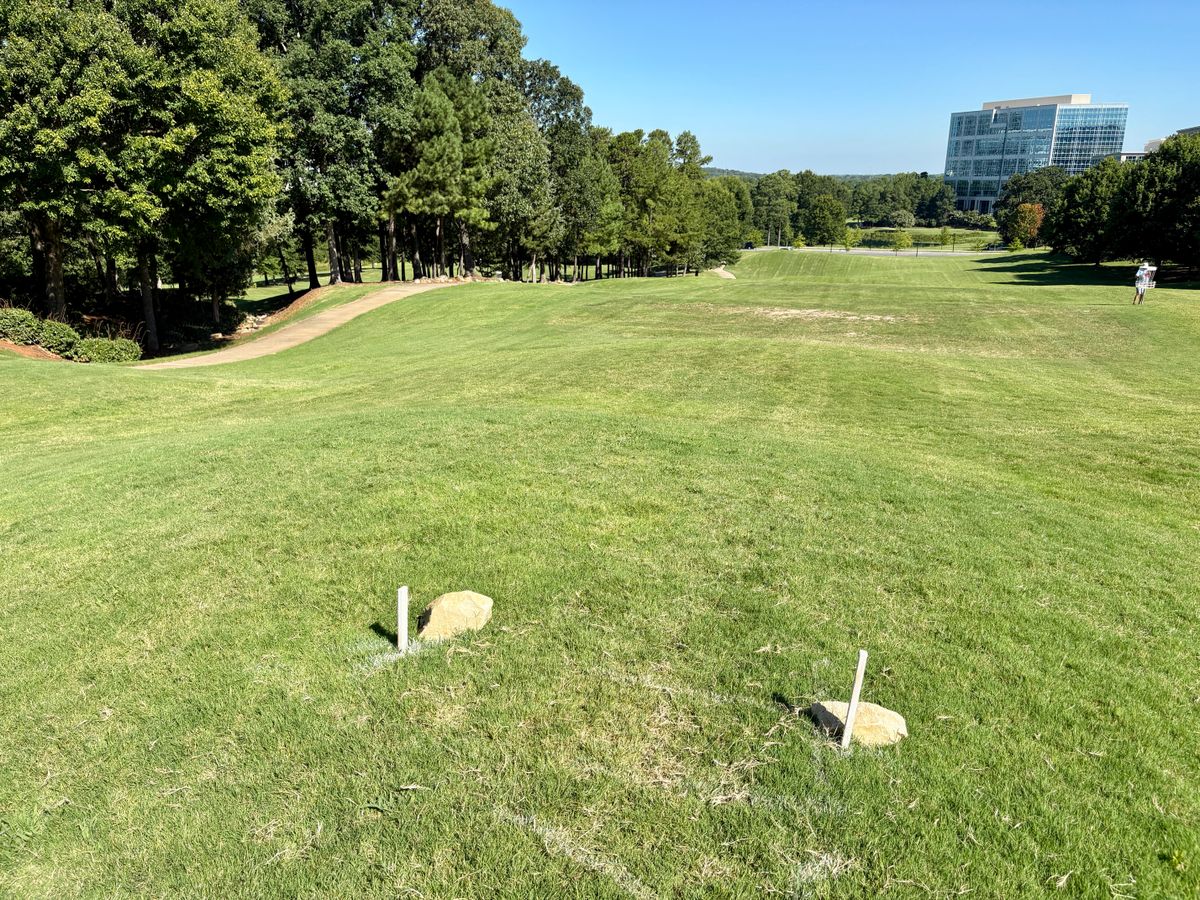 Hole 17 tee