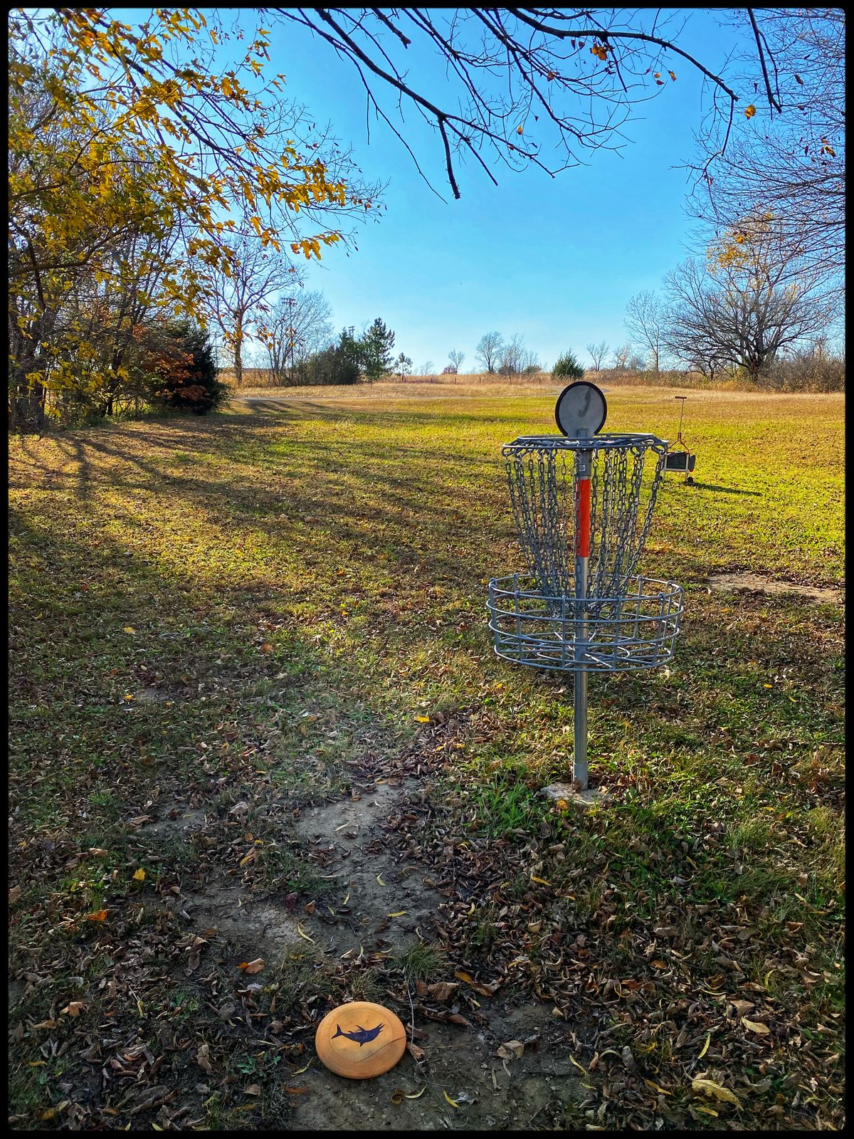 #14 green looking back west towards Tee