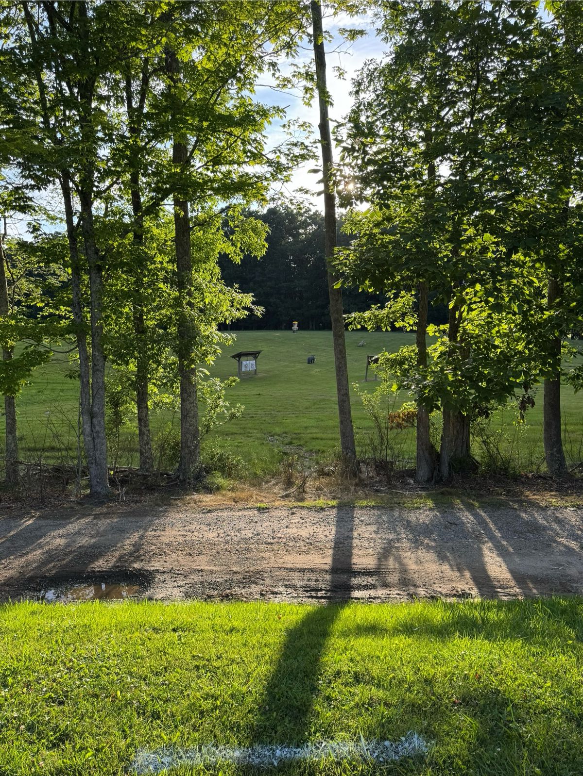 Hole 17. 270 feet slightly uphill and straight.