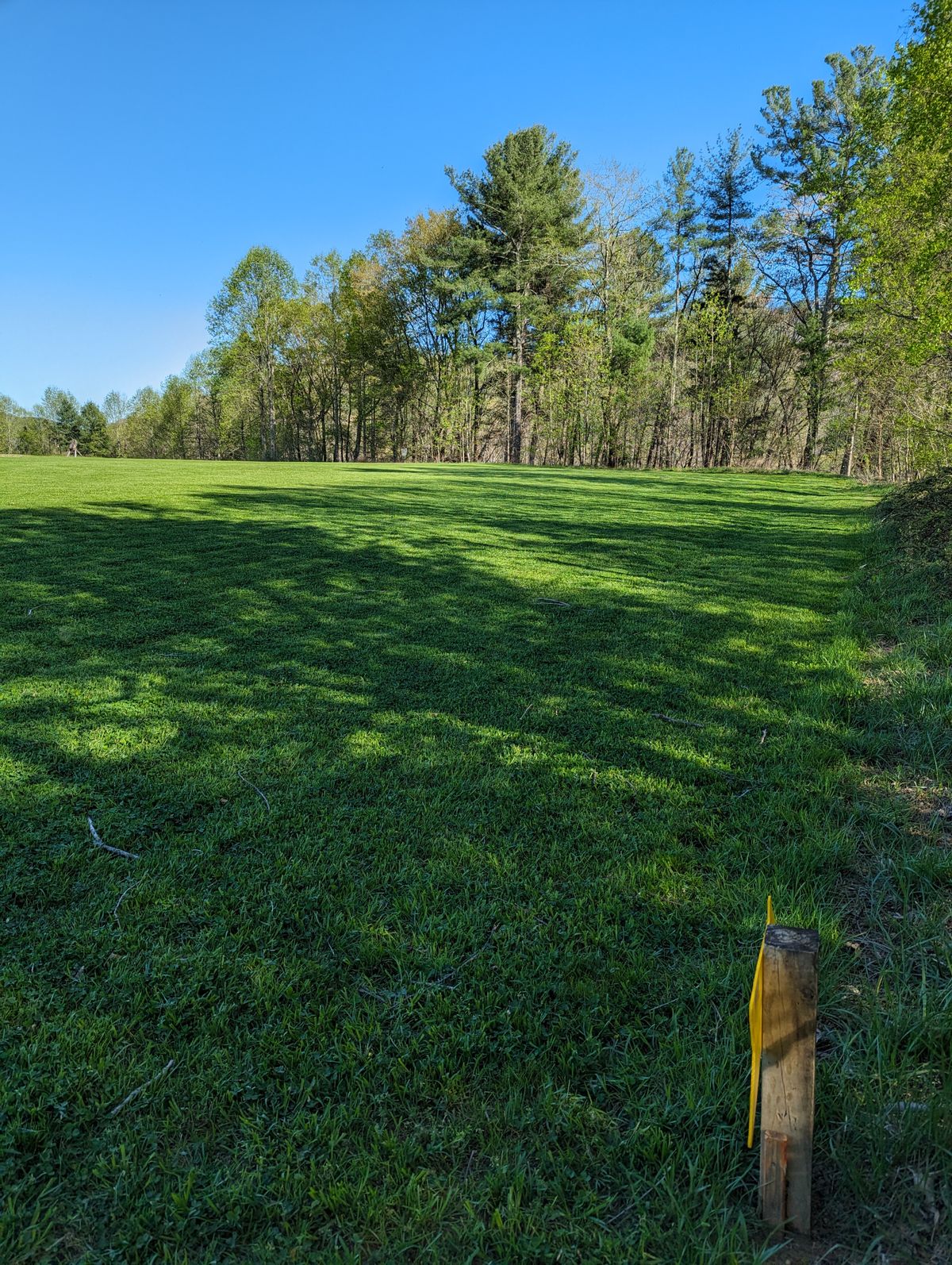 Hole 9 from tee