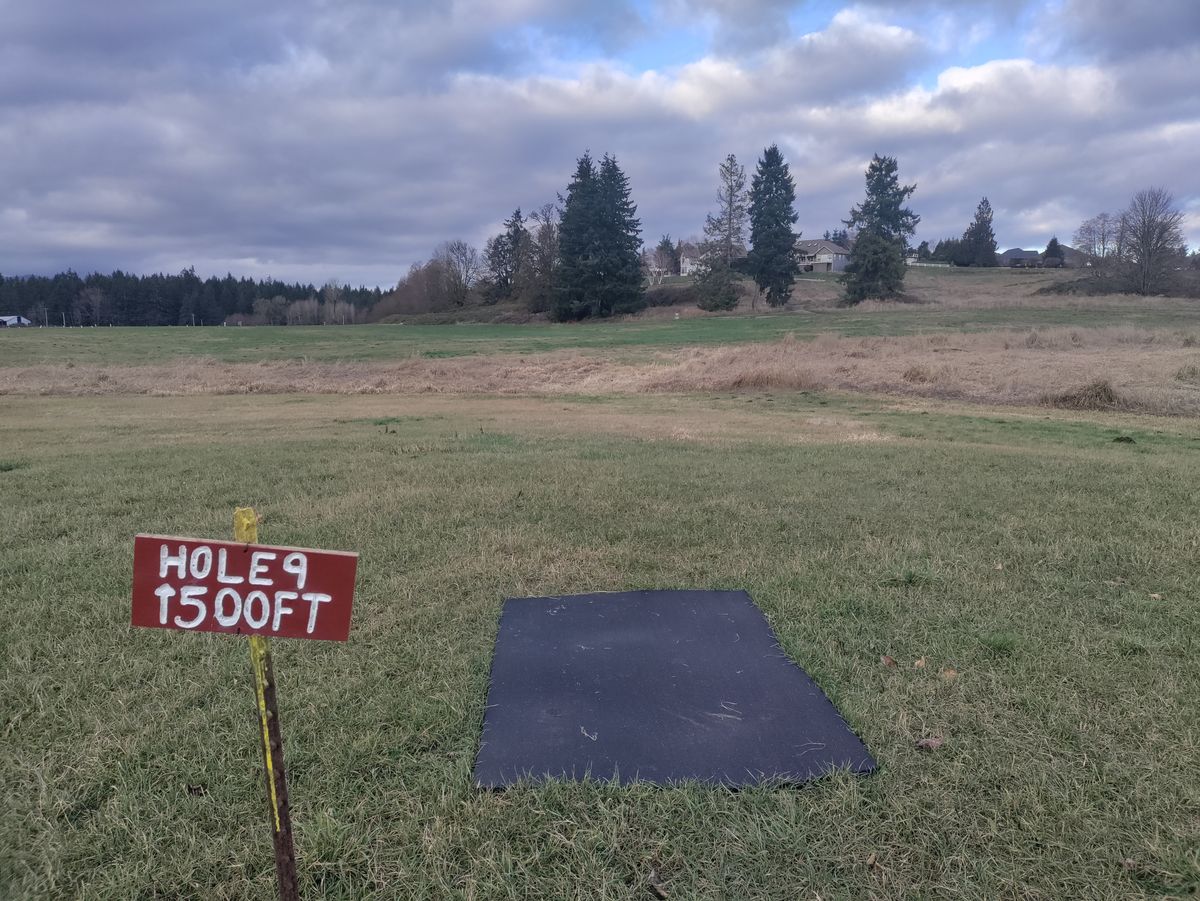 Long open par 4, with a marsh carry.
