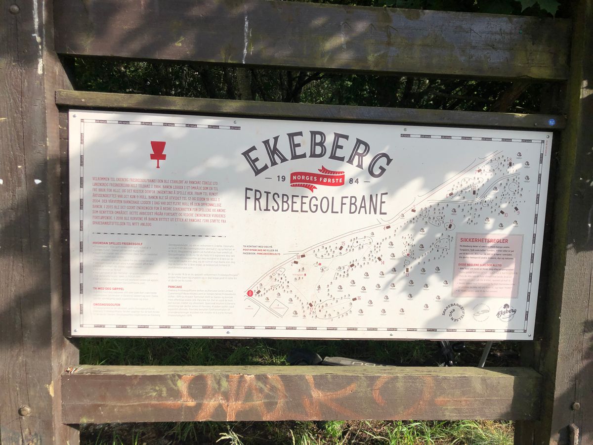 New welcome sign.
