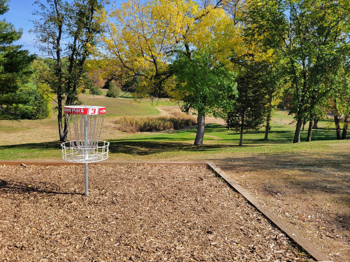 Hole 3 looking down into the course