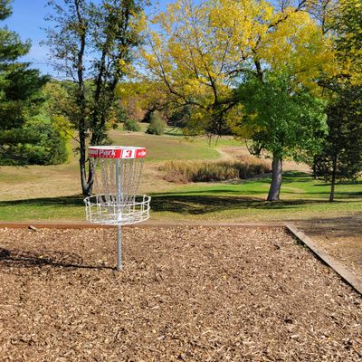 Hole 3 looking down into the course
