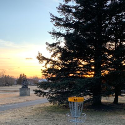Hole 14 ..final shot