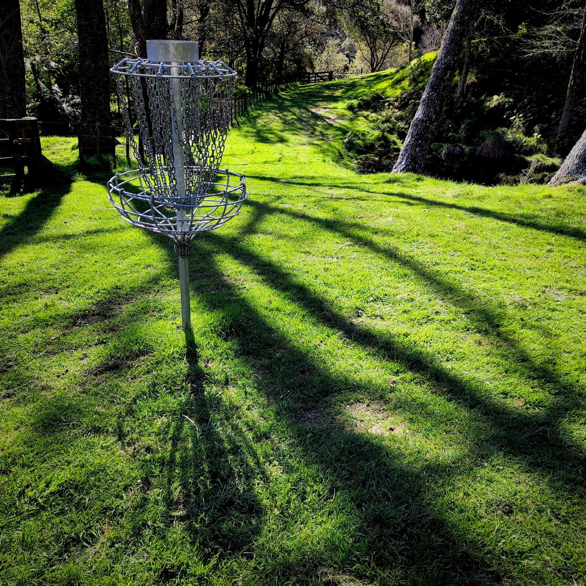 Hole six on the McLaren Falls 18.