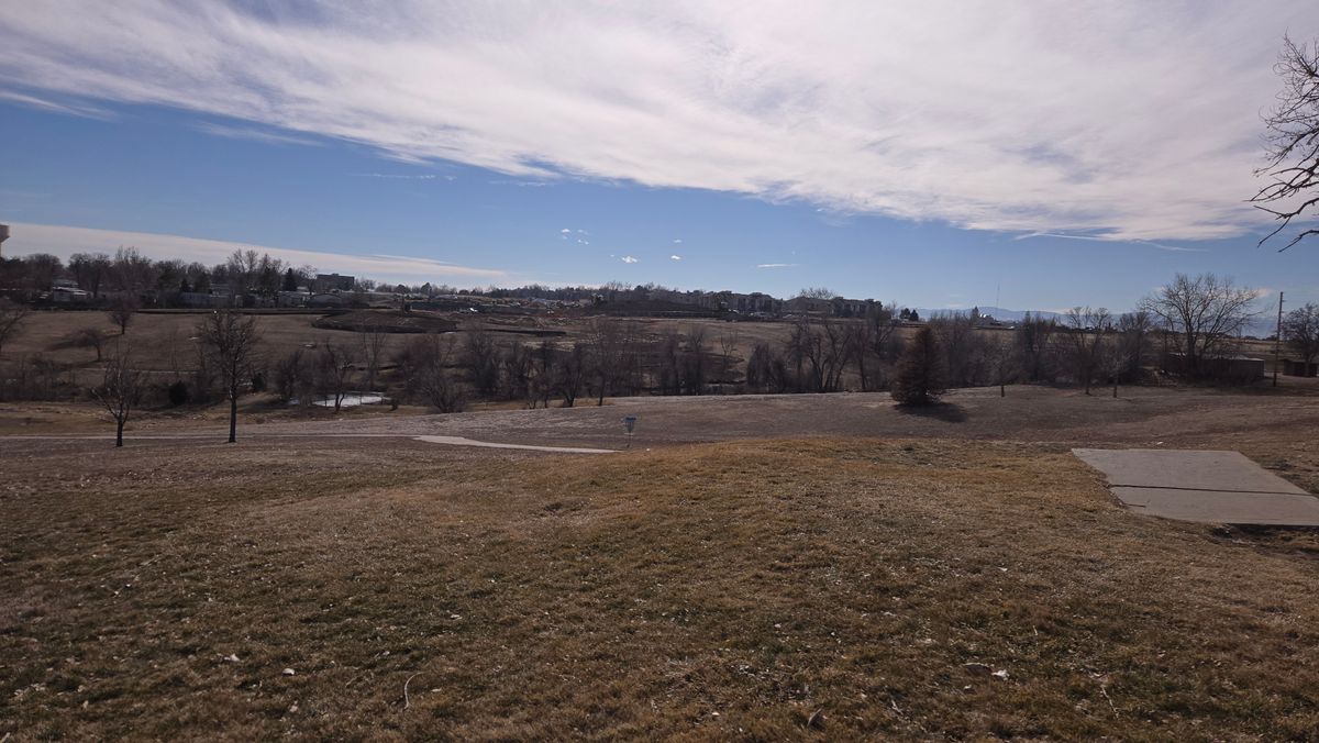 2/3/2025 Construction happening, view from hole 4 looking to hole 8.