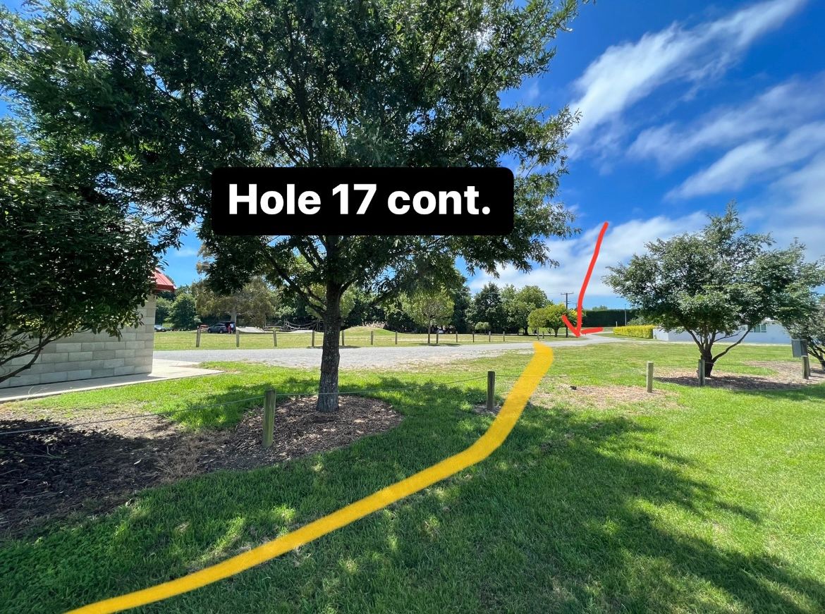 Hole 17 cont.