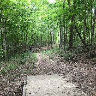 Hole 10 tee pod