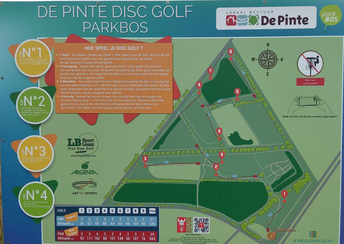 Here's the map of the course.