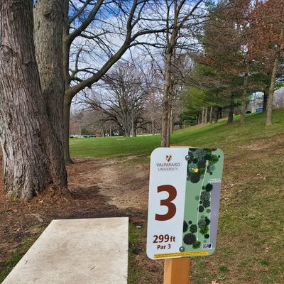 Hole 3 tee pad