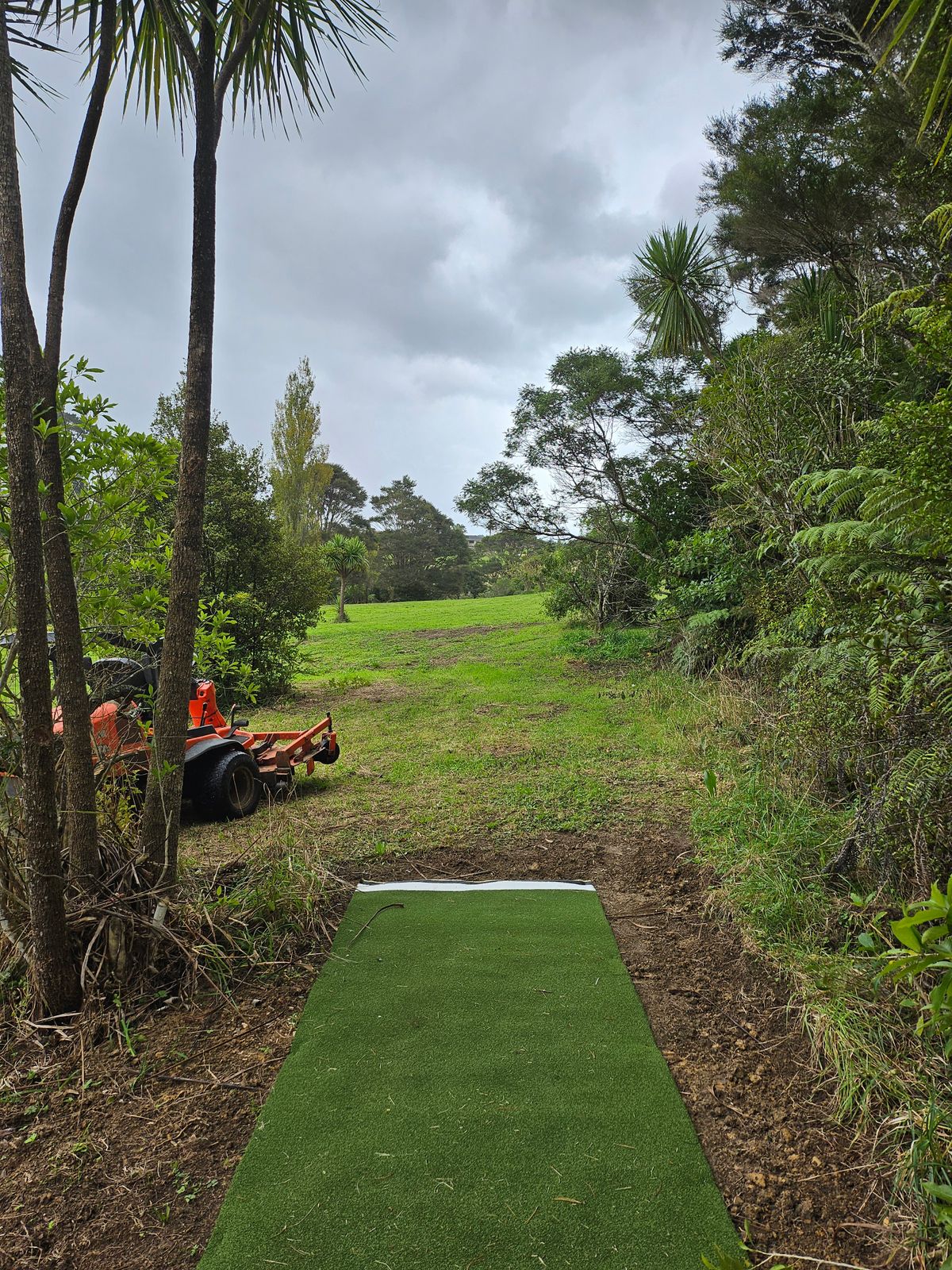 View from short tee hole 17