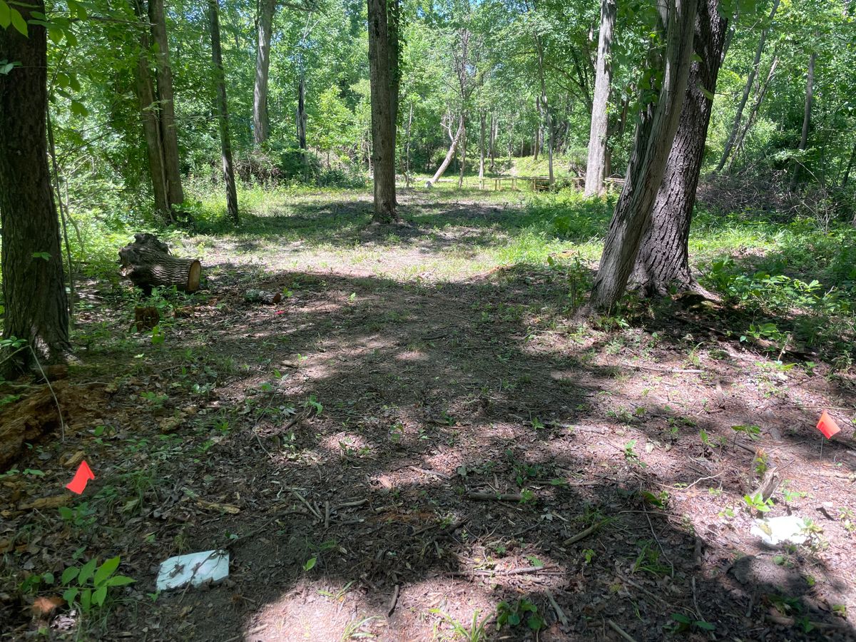 Hole 9 white tee