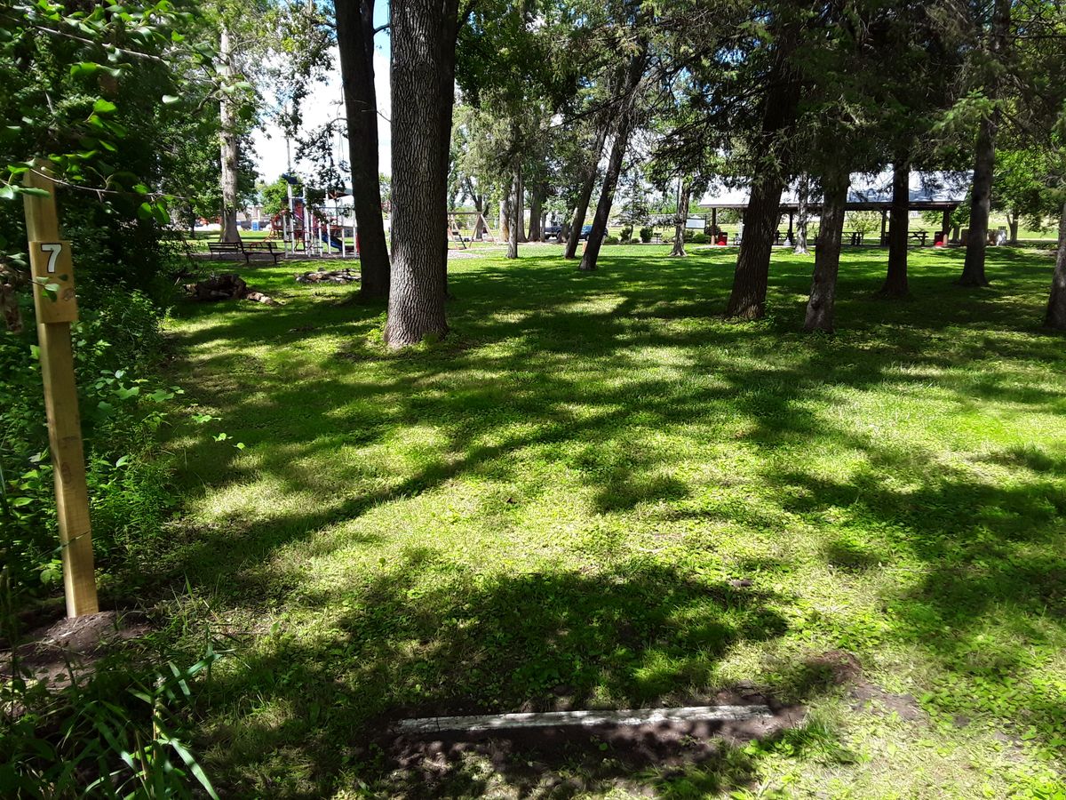 Hole 7 from tee
