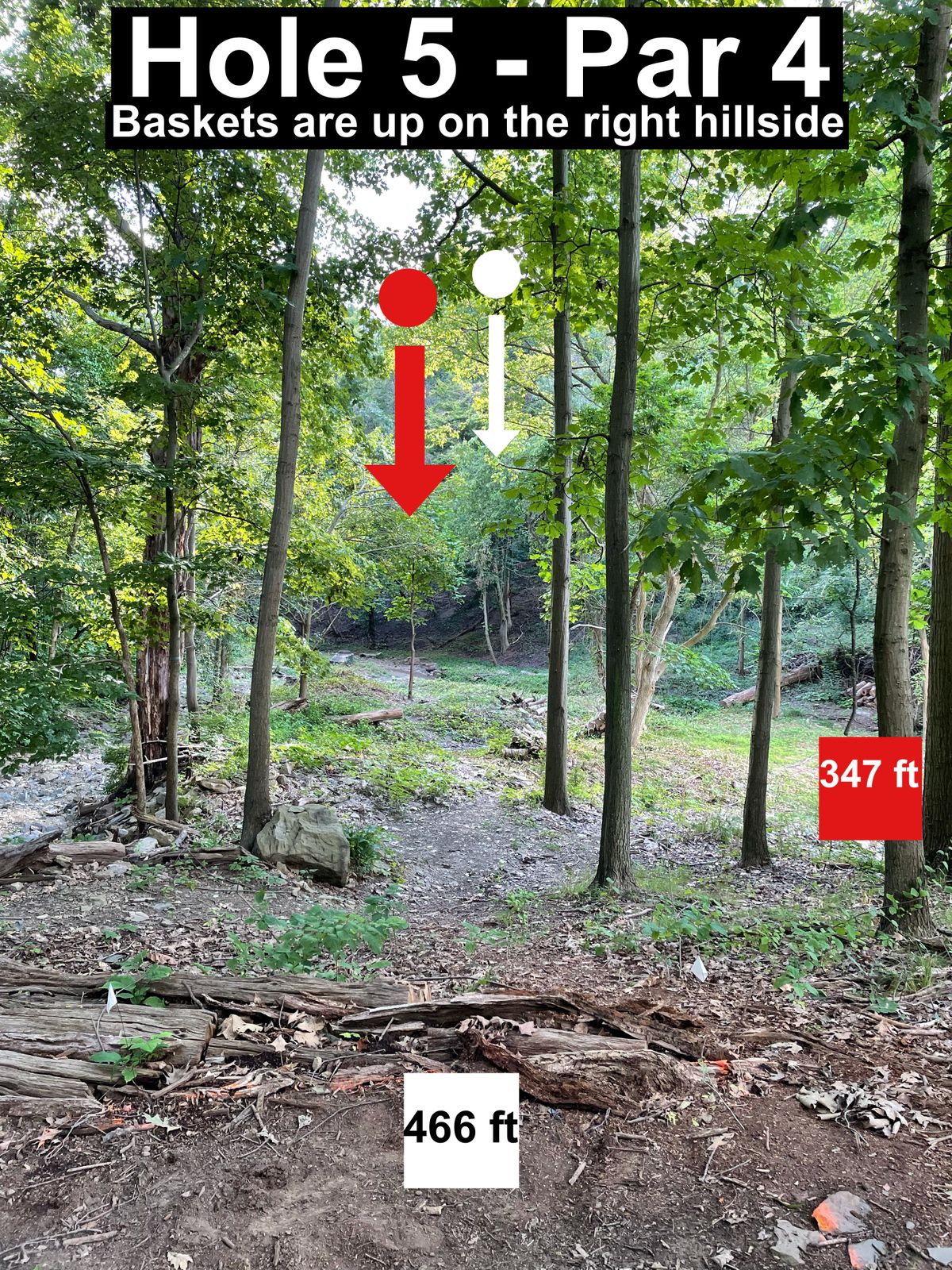 Hole 5 par 4