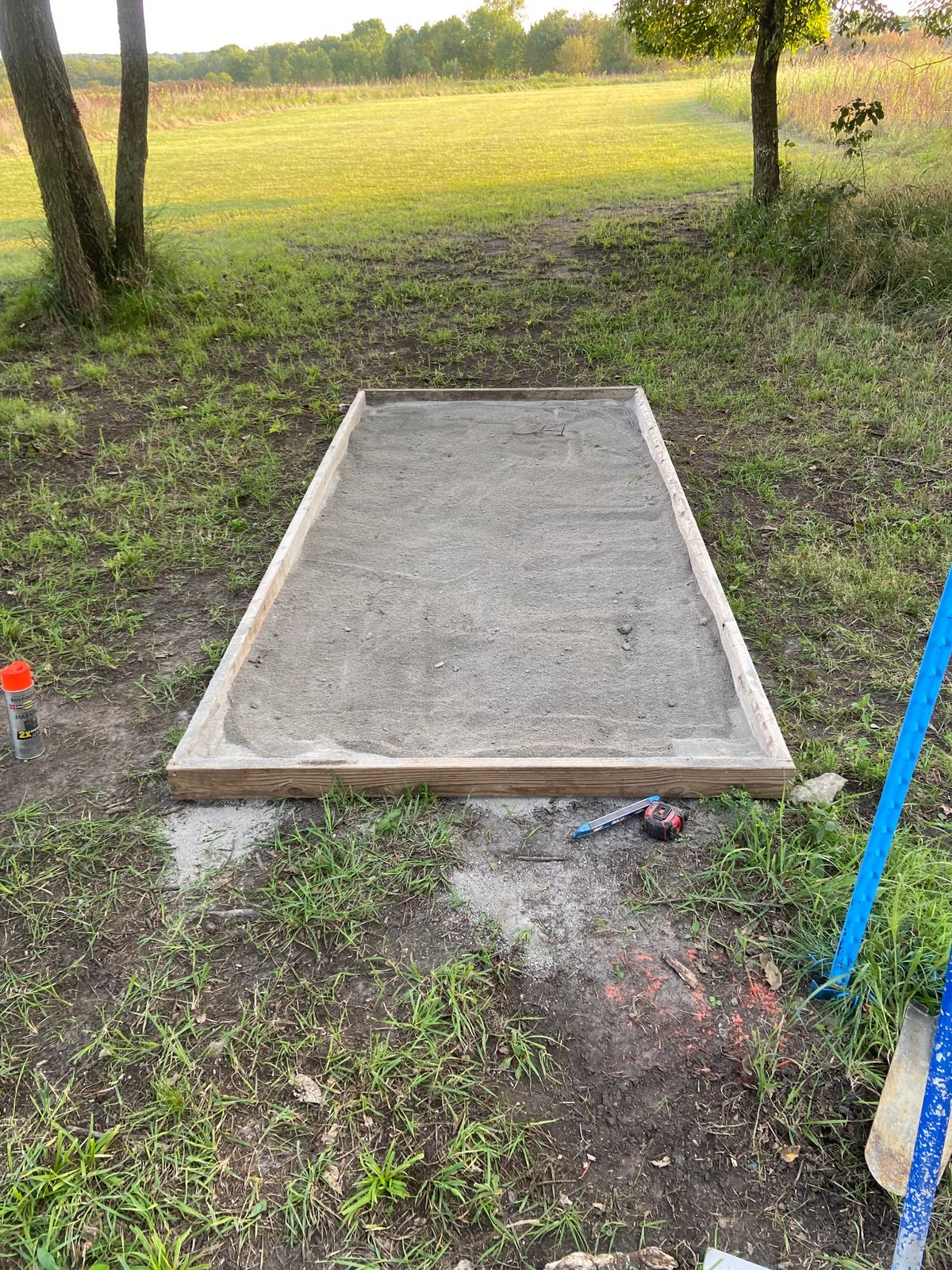 Starting tee pads 9/9/21 hole 1 short