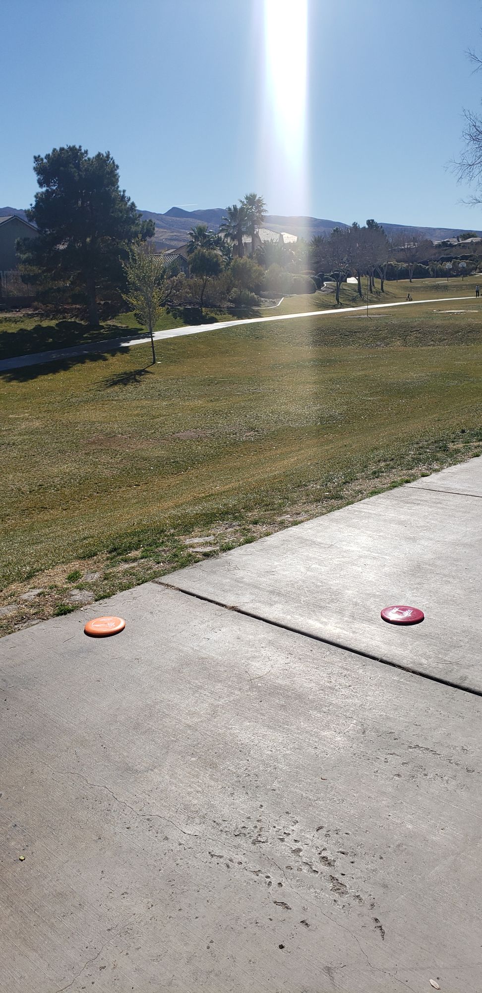 Hole 17 shooting to basket 2