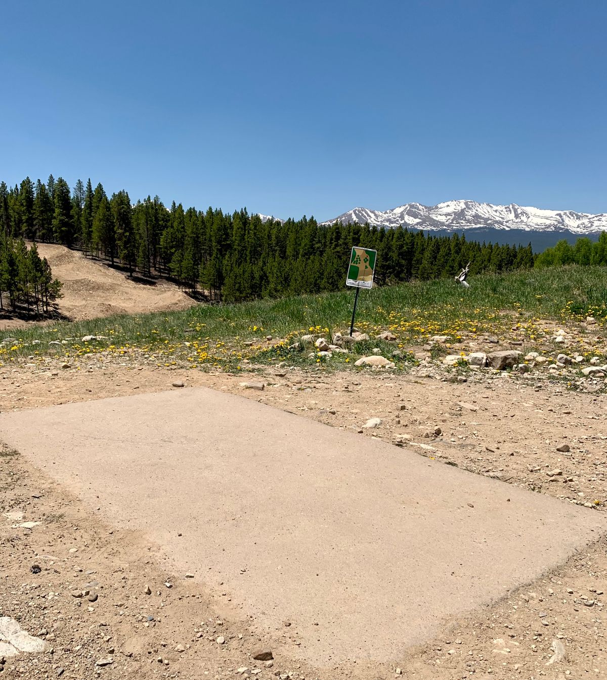 View from teepad of hole 1