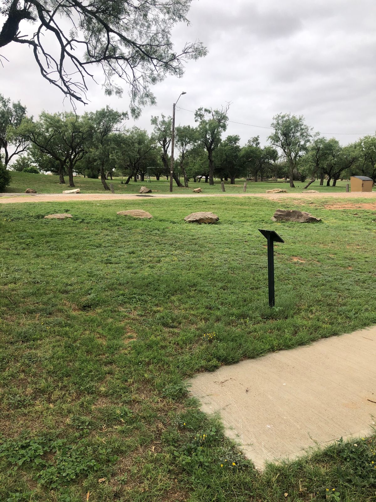 Play ground area in the background!