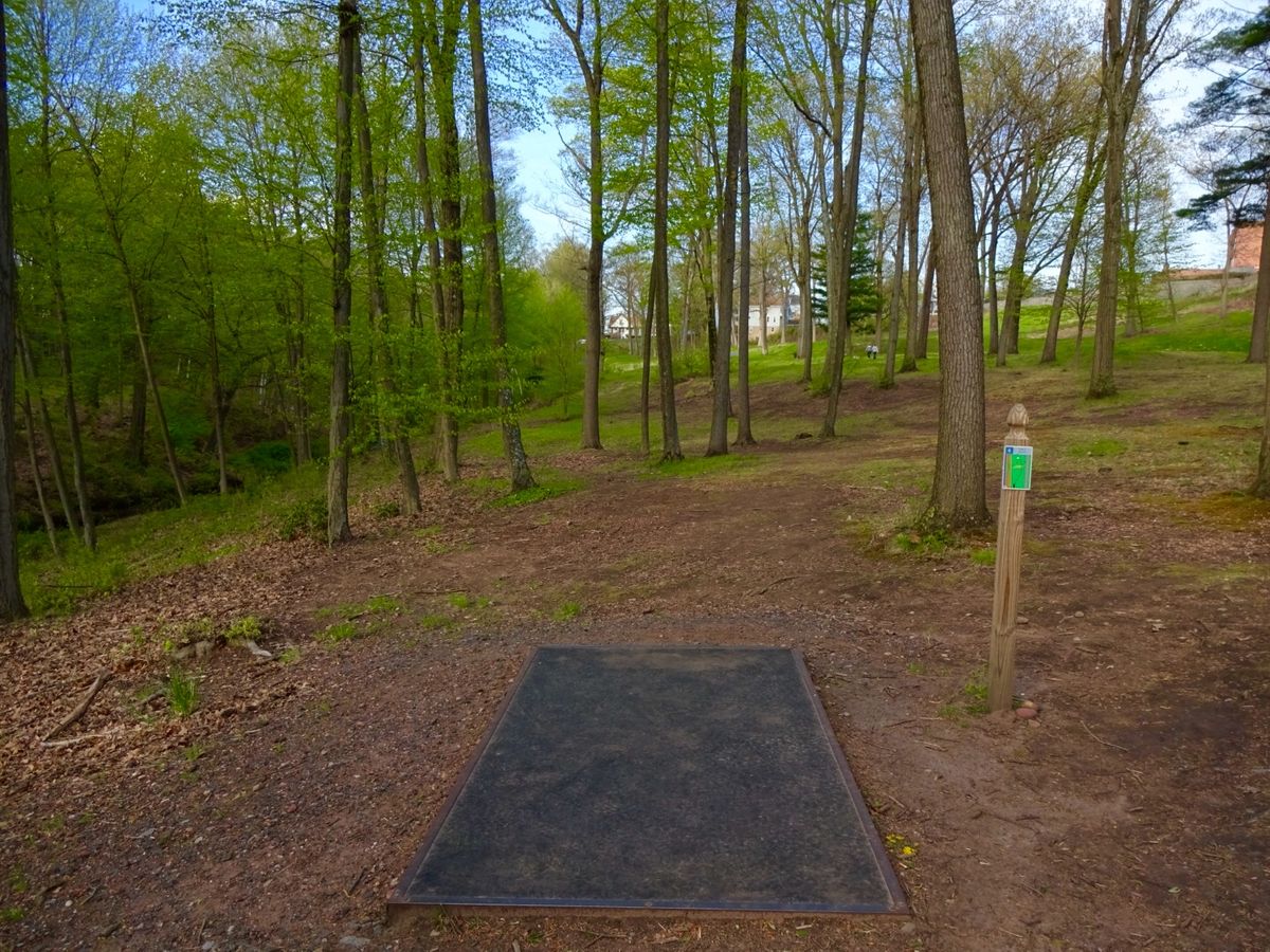 Hole 4A/B tee