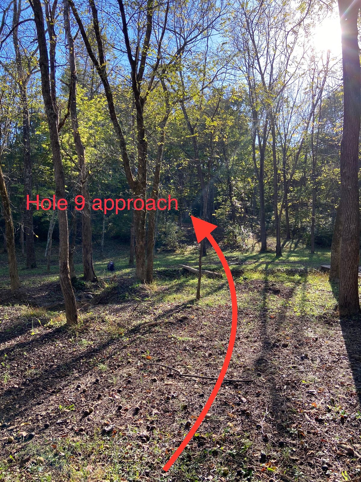 Hole 9 approach