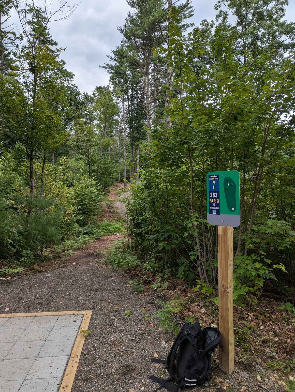 Hole 7 teepad