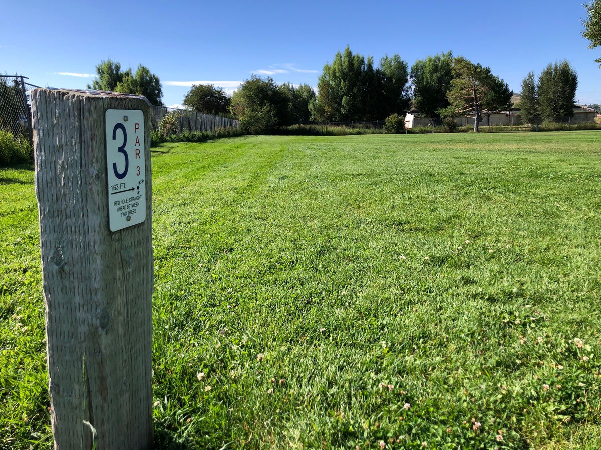 Hole 3 tee pad