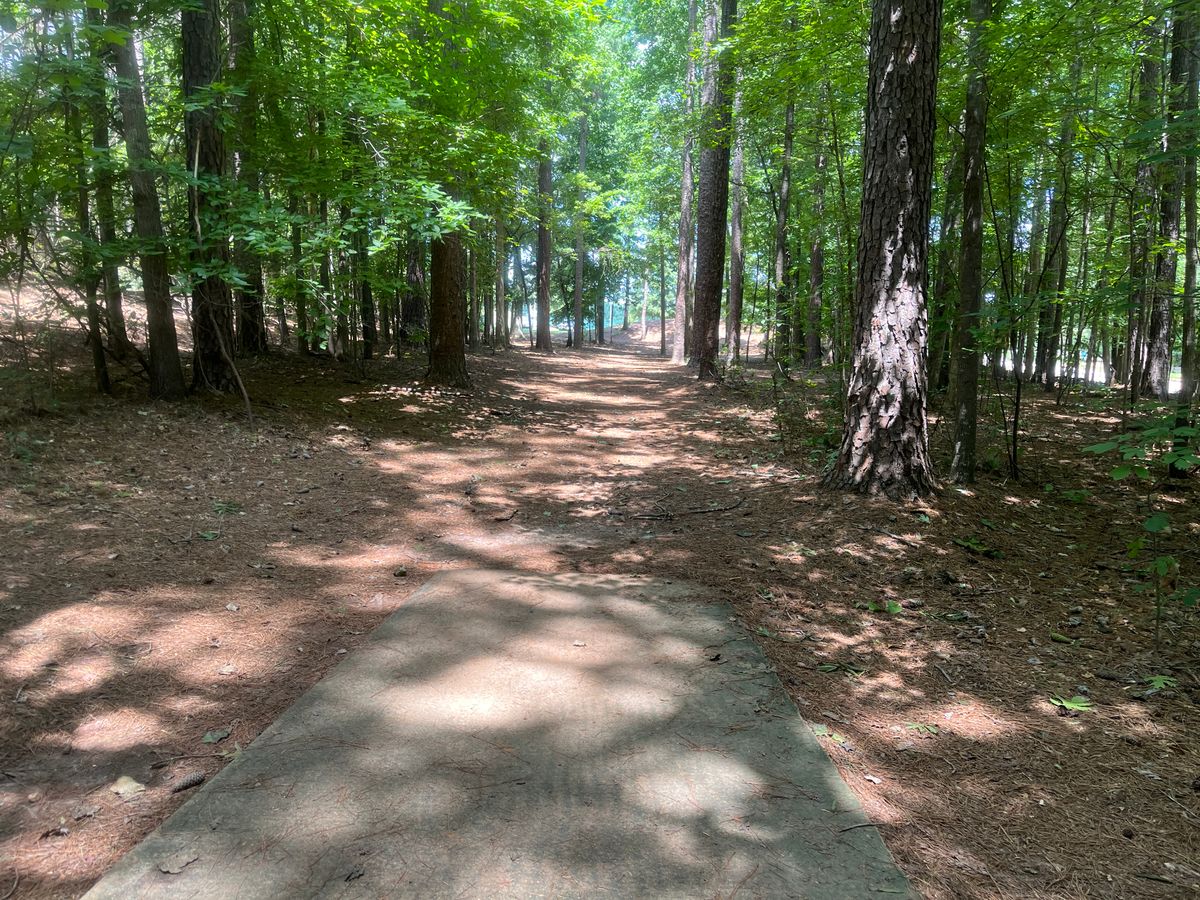 Hole 9 tee