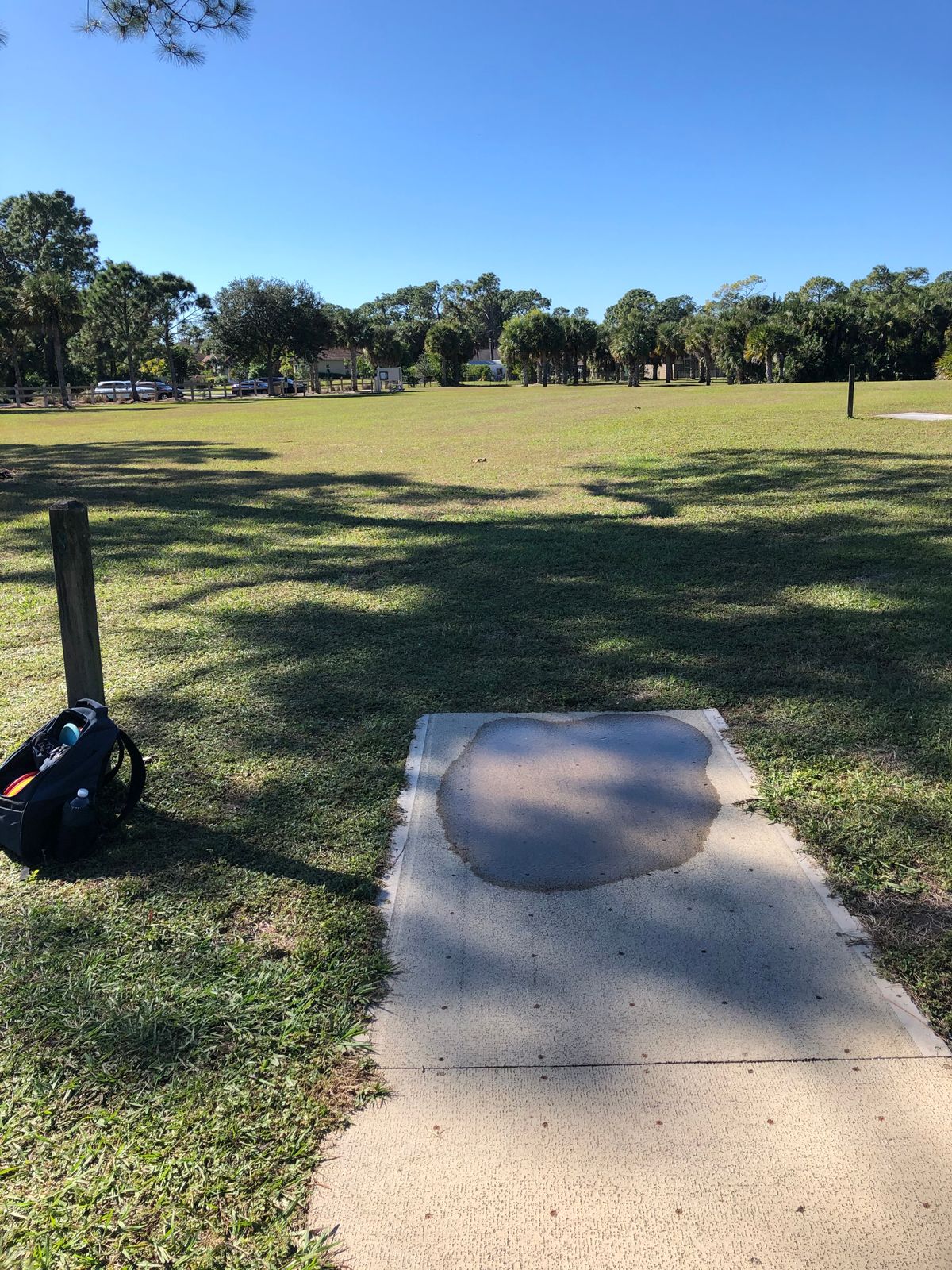 Hole 9 long tee