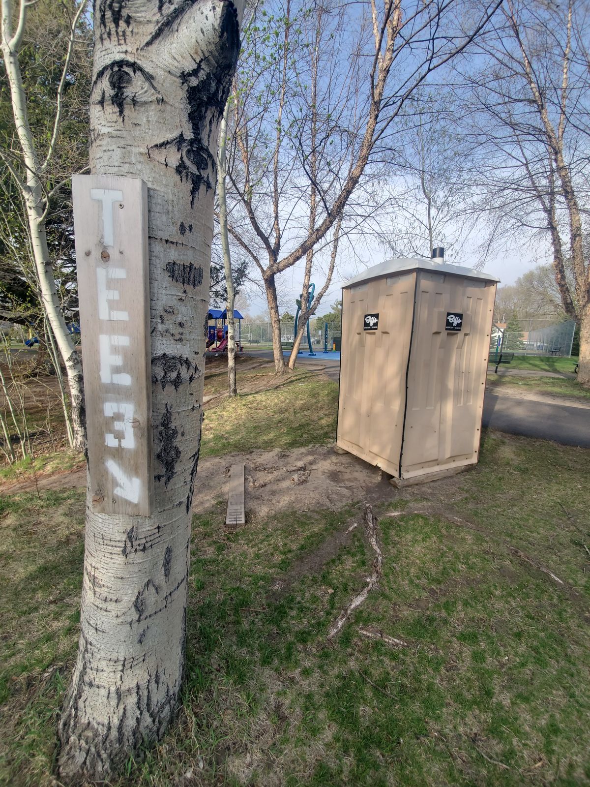 Poor toilet location...