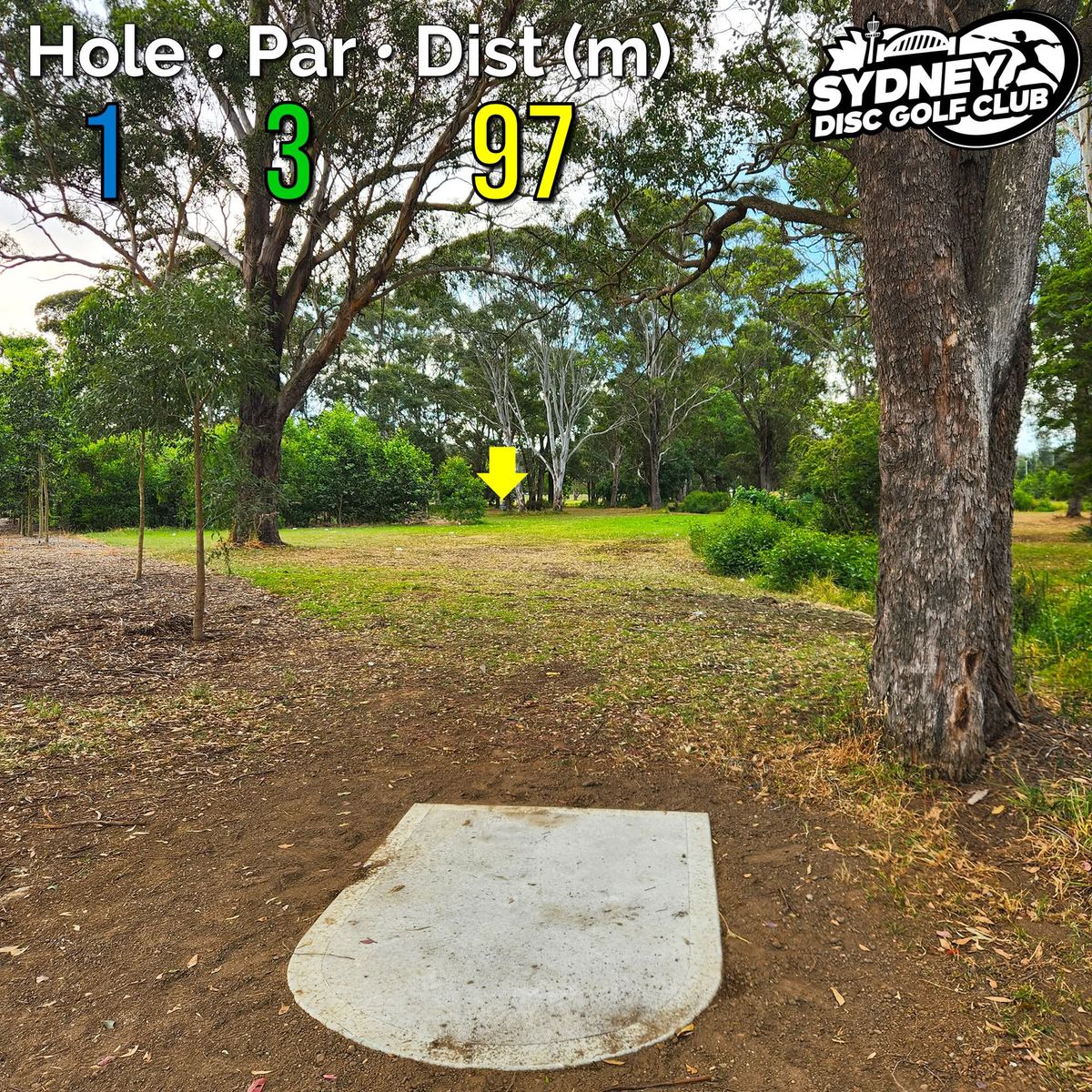 Hole 1 - Par 3 - 97 m
