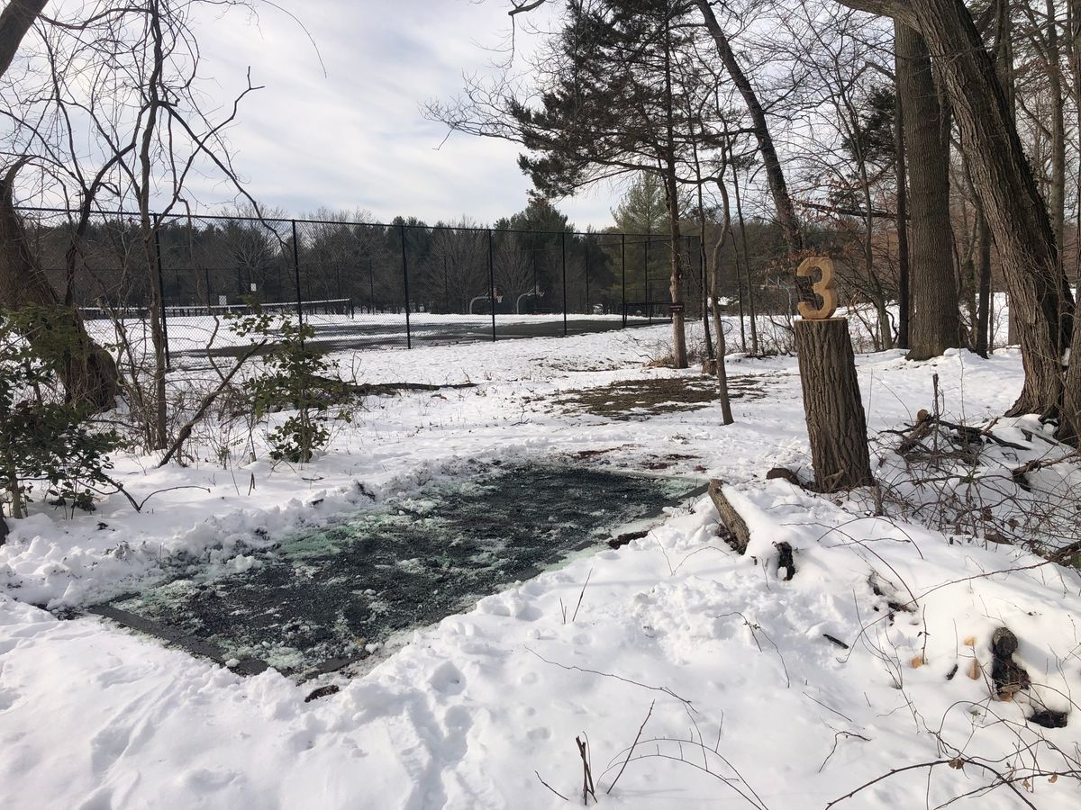 Hole 3 tee (now hole 1)