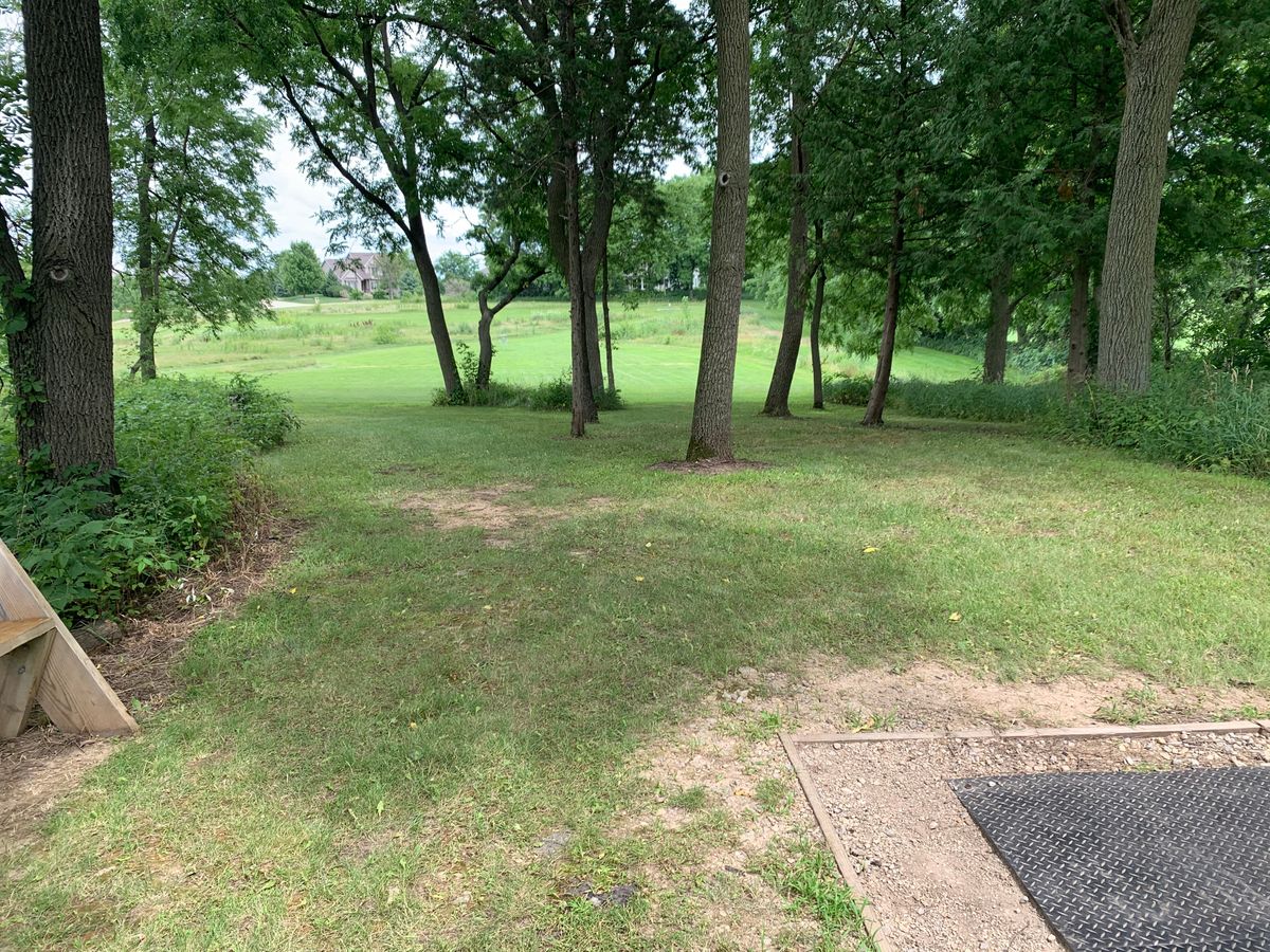 Hole 8 tee.