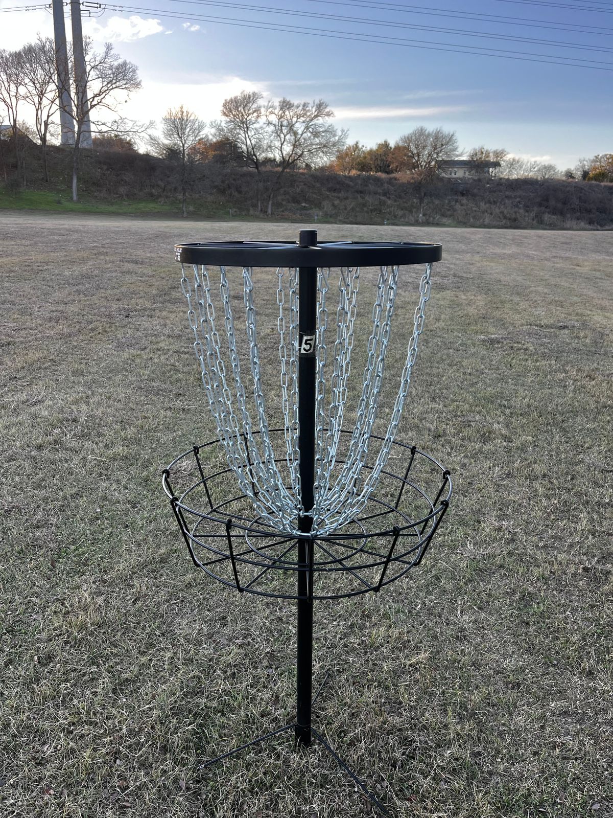Hole 5 basket