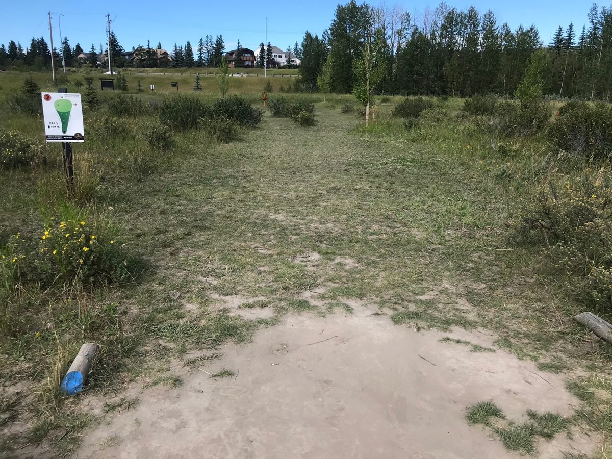 Hole 2 tee box