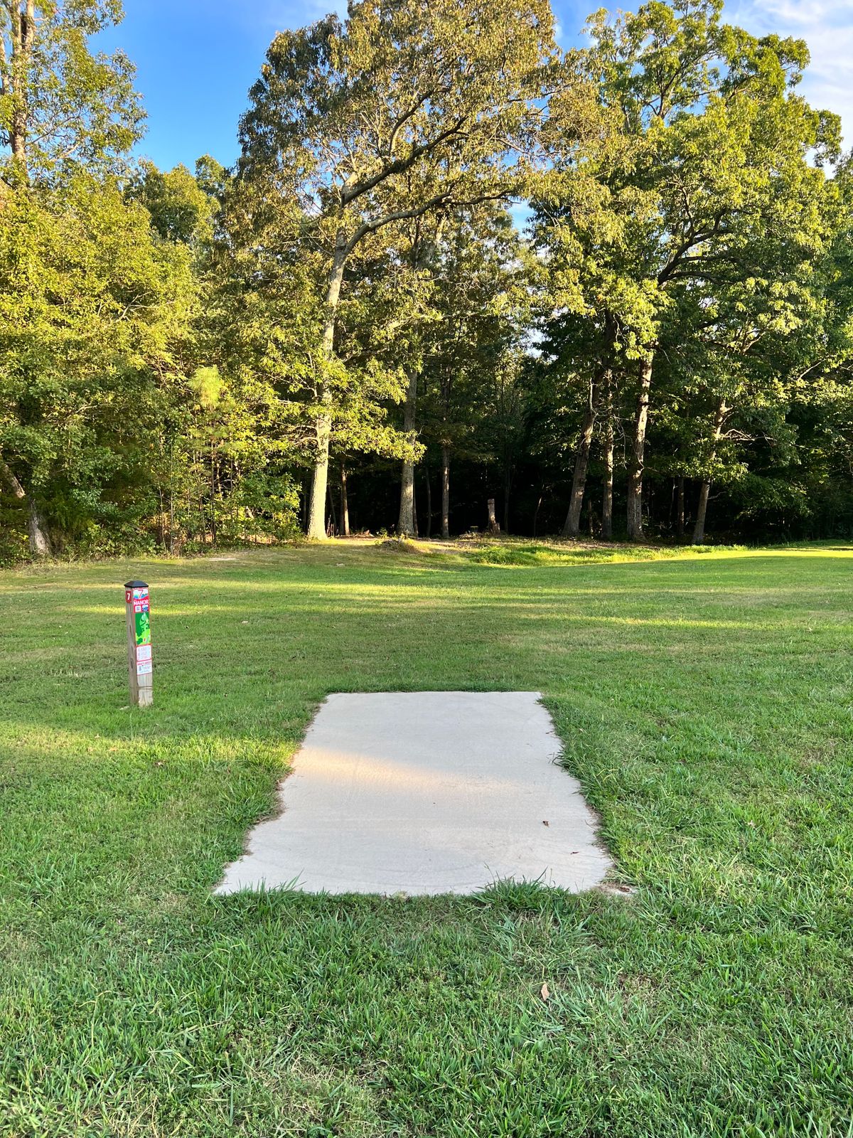 Hole 7 red tee