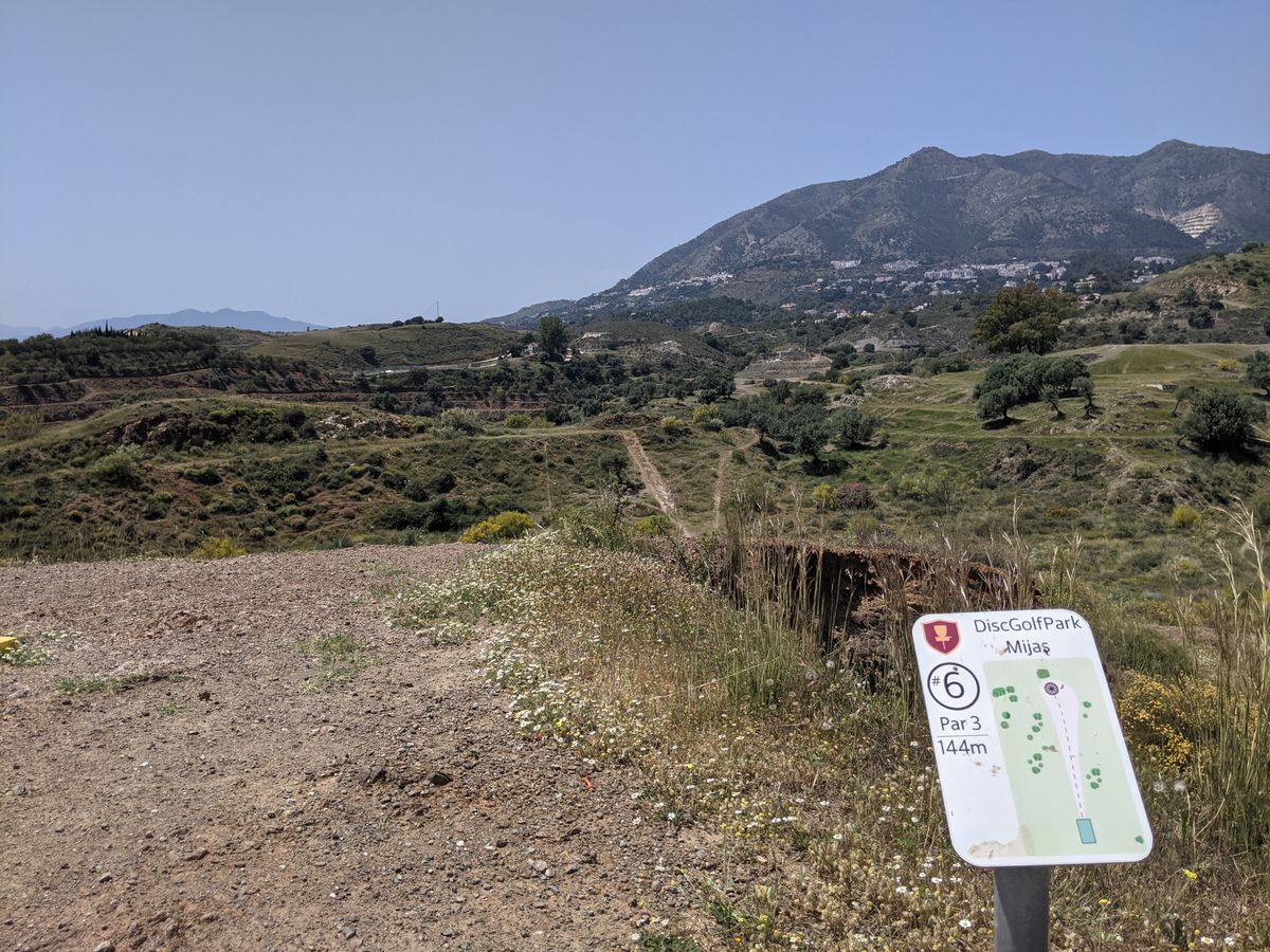 Reds hole 6 tee.